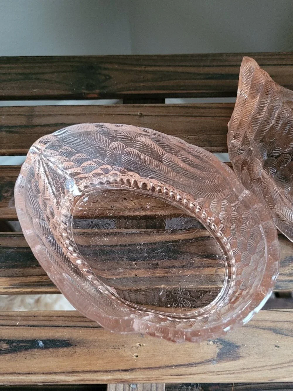 Vintage Nesting Swan Covered Dish - Picture 4 of 6